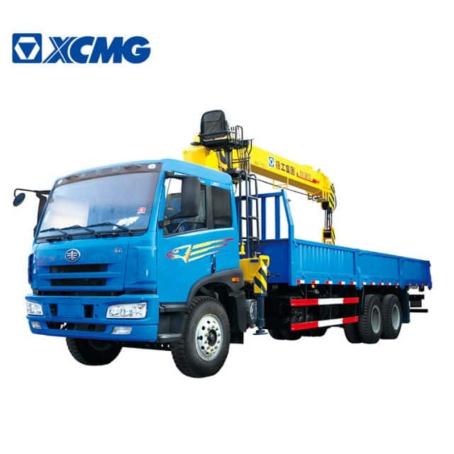 XCMG Factory 10 Ton Small Cargo Truck SQ10SK3Q  with Crane for Sale
